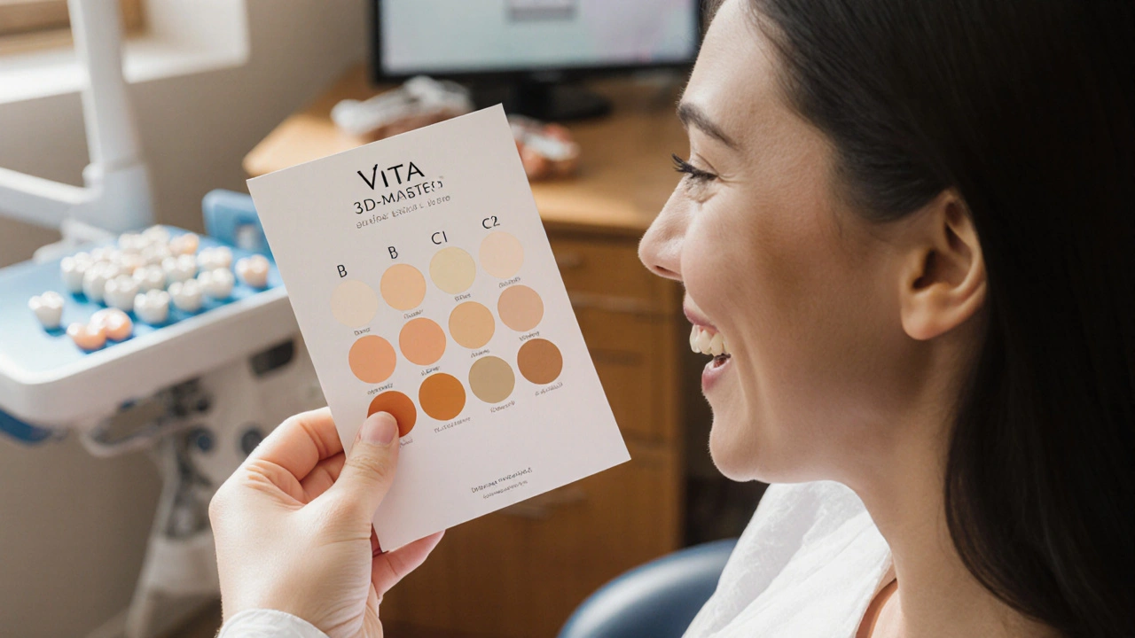 Keramické fazety: Jaké jsou možnosti barvy a jak vybrat ideální odstín