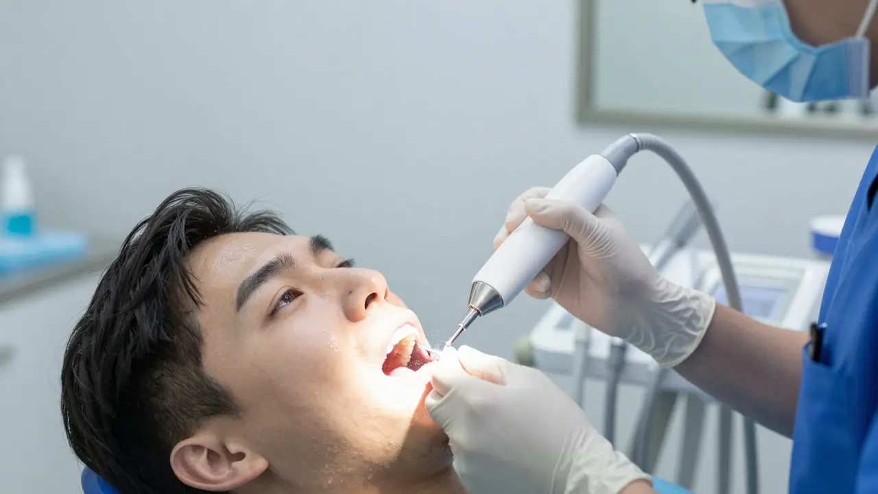 Pískování zubů: Jaké jsou jeho rizika a jak jim předcházet