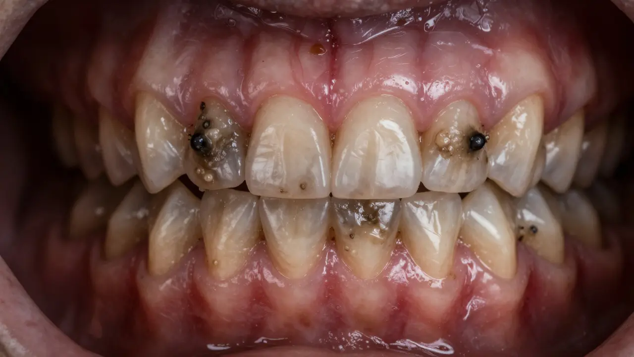 Jaké typy zubů jsou nejčastější u lidí s revmatoidní artritidou?