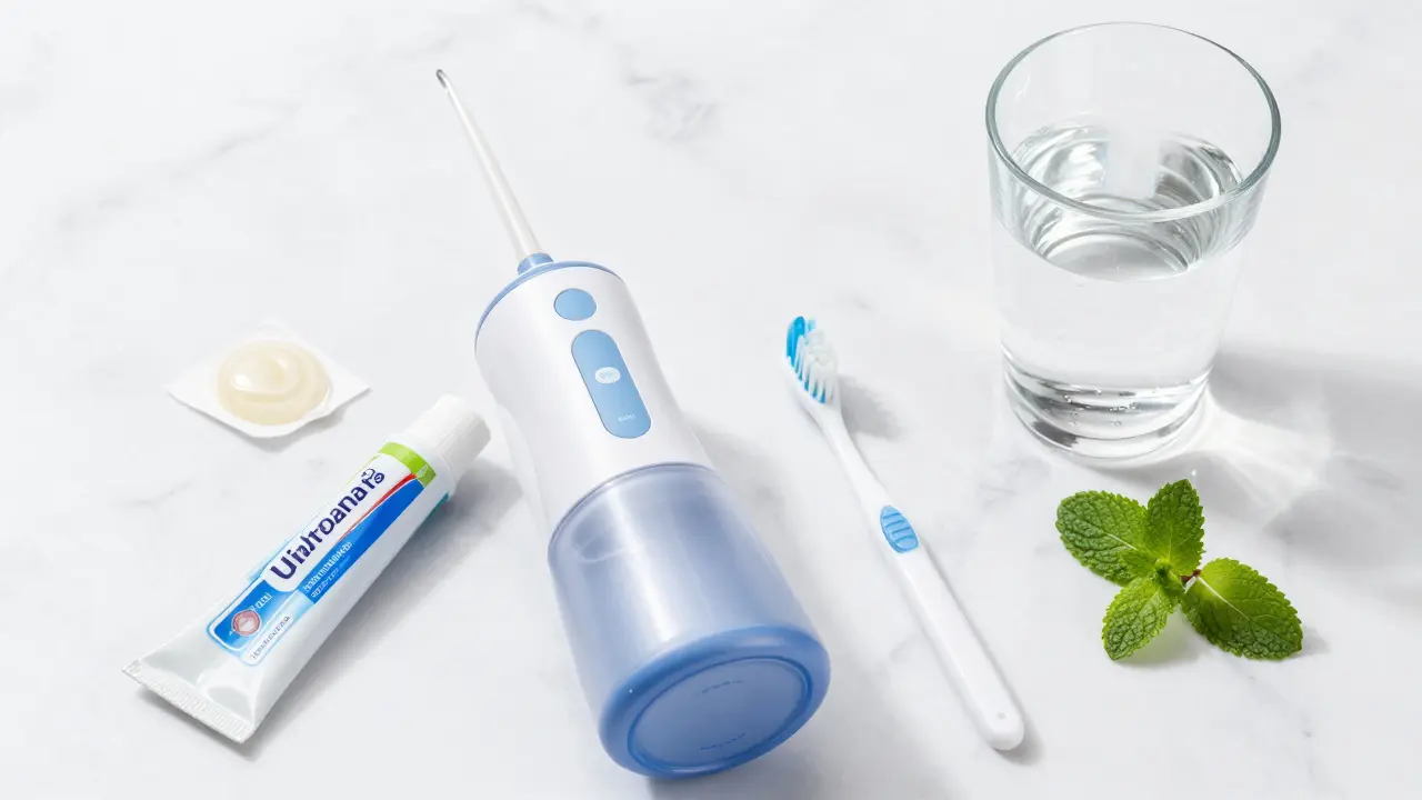 Příslušenství pro ústní hygienu při nošení rovnátek