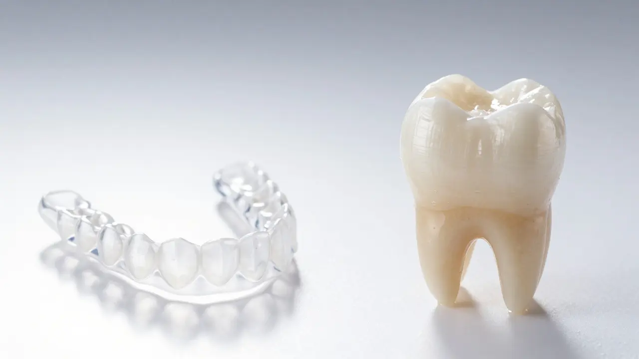Srovnání transparentních náplastí a porcelánových fazet na zub