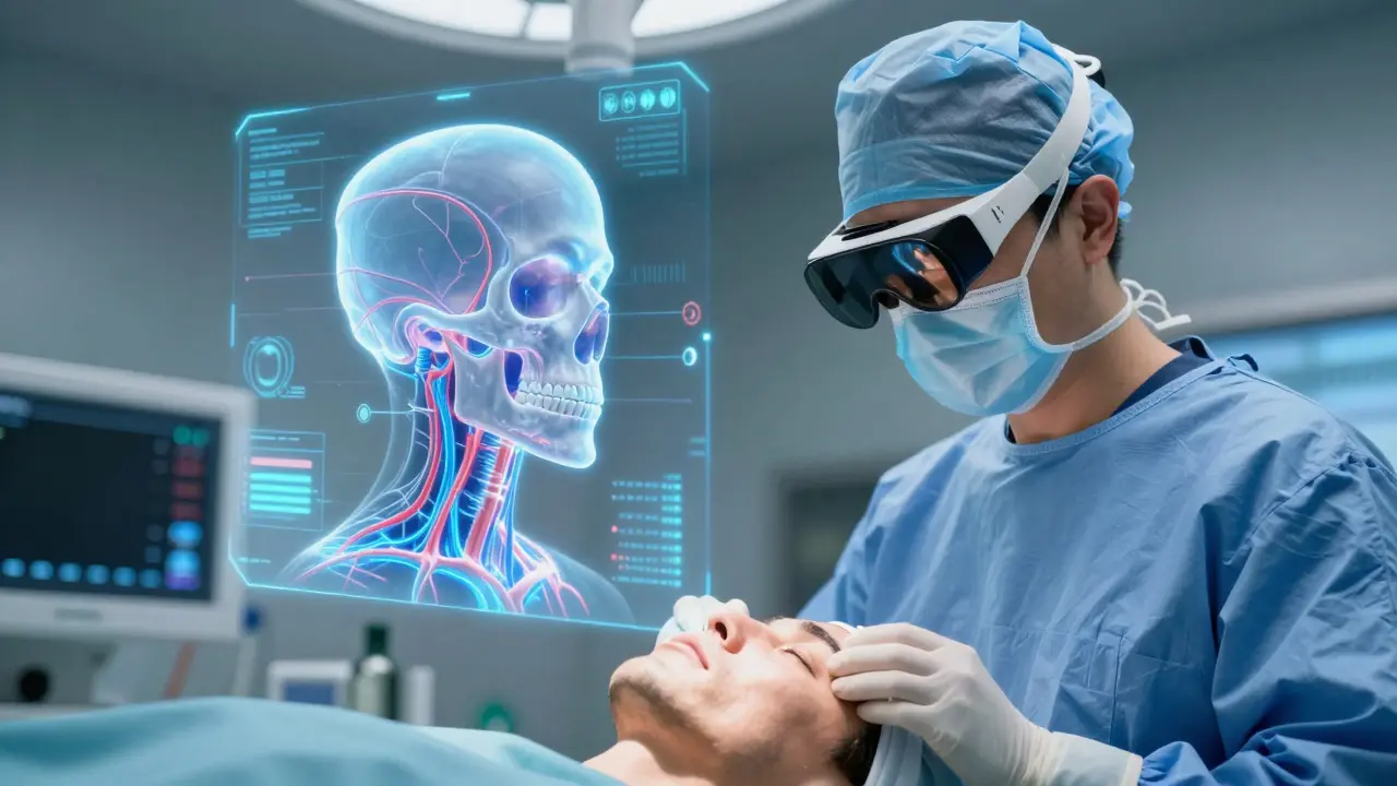 Budoucnost maxilofaciální chirurgie: AI, robotika a regenerativní medicína