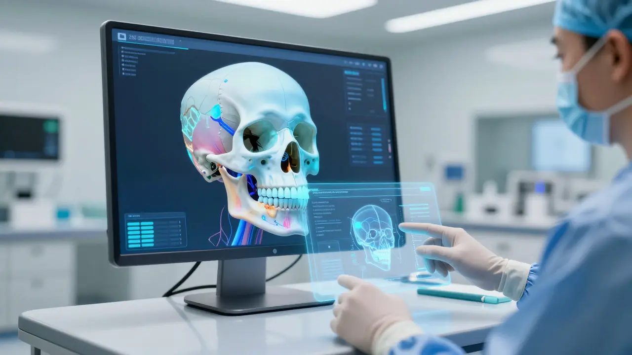 Maxilofaciální chirurgie v roce 2026: Robotika, digitální plánování a nové materiály